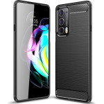 Techsuit - Carbon Silicone - Motorola Edge 20 5G - Black