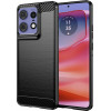 Techsuit - Carbon Silicone - Motorola Edge 50 Pro - Black