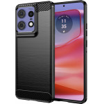 Techsuit - Carbon Silicone - Motorola Edge 50 Pro - Black