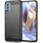 Techsuit - Carbon Silicone - Motorola Moto G31 4G / Moto G41 4G - Black