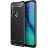 Techsuit - Carbon Silicone - Motorola One Fusion Plus - Black