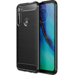 Techsuit - Carbon Silicone - Motorola One Fusion Plus - Black