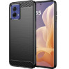 Techsuit - Carbon Silicone - Motorola Moto G85 - Black
