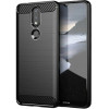 Techsuit - Carbon Silicone - Nokia 2.4 - Black