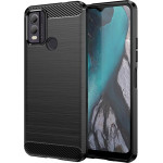 Techsuit - Carbon Silicone - Nokia C22 - Black