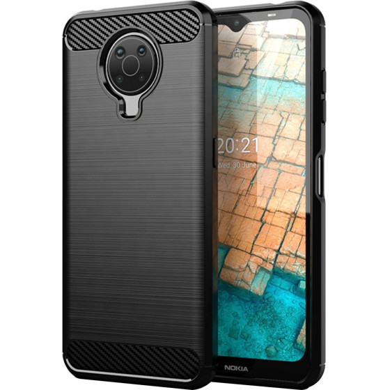 Techsuit - Carbon Silicone - Nokia G10 / G20 - Black