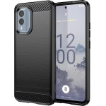 Techsuit - Carbon Silicone - Nokia X30 - Black