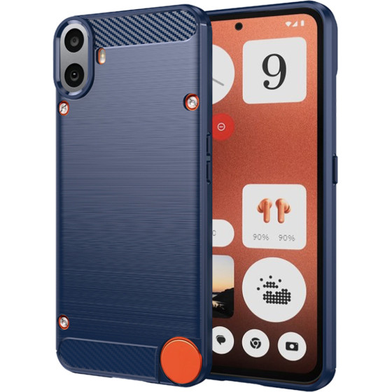 Techsuit - Carbon Silicone - Nothing CMF Phone 1 - Blue