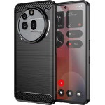 Techsuit - Carbon Silicone - Nothing Phone (3a) Pro - Black