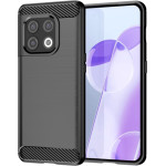 Techsuit - Carbon Silicone - OnePlus 10 Pro 5G - Black