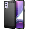 Techsuit - Carbon Silicone - OnePlus 9 - Black