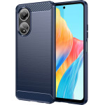 Techsuit - Carbon Silicone - Oppo A58 4G - Blue