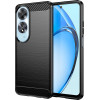 Techsuit - Carbon Silicone - Oppo A60 4G - Black