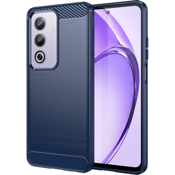 Techsuit - Carbon Silicone - Oppo A80 5G - Blue