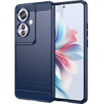 Techsuit - Carbon Silicone - Oppo Reno11 F - Blue