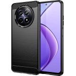 Techsuit - Carbon Silicone - Realme 12 / 12x - Black