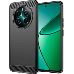 Techsuit - Carbon Silicone - Realme 12 4G / 12+ / 13 4G - Black