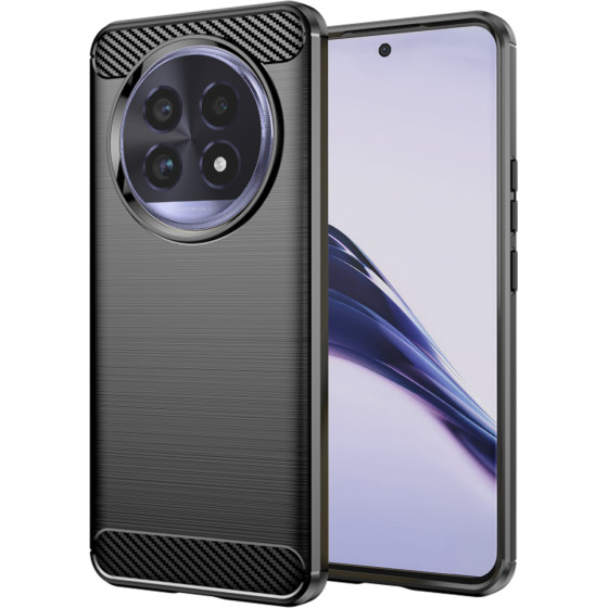 Techsuit - Carbon Silicone - Realme 13 Pro / 13 Pro+ - Black