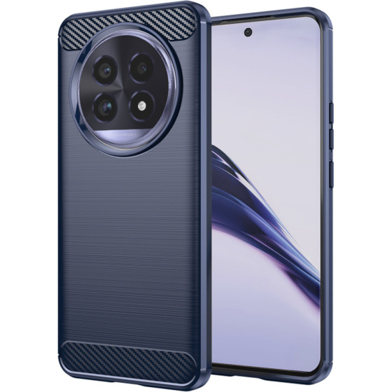 Techsuit - Carbon Silicone - Realme 13 Pro / 13 Pro+ - Blue