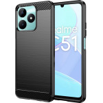 Techsuit - Carbon Silicone - Realme C51 / Note 50 - Black