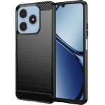 Techsuit - Carbon Silicone - Realme C61 / Realme C63 - Black