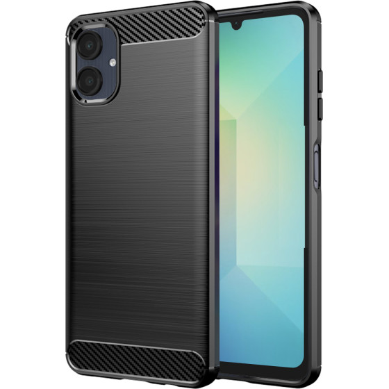 Techsuit - Carbon Silicone - Samsung Galaxy A06 - Black