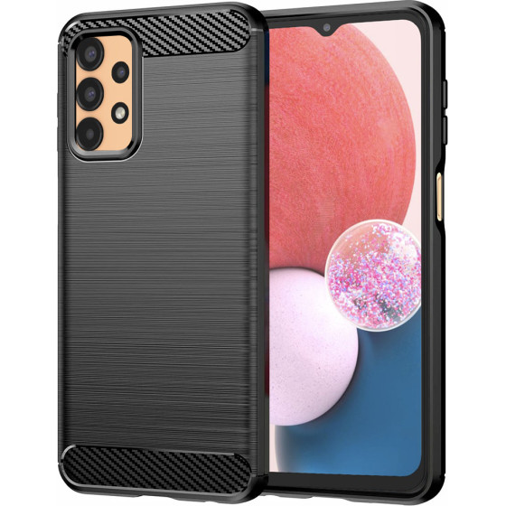 Techsuit - Carbon Silicone - Samsung Galaxy A13 4G - Black