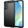 Techsuit - Carbon Silicone - Samsung Galaxy A16 4G / A16 5G - Black