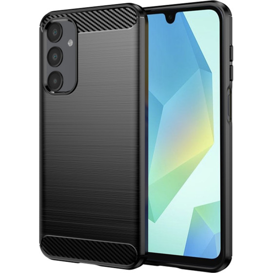 Techsuit - Carbon Silicone - Samsung Galaxy A16 4G / A16 5G - Black