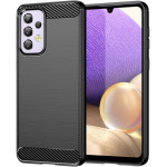 Techsuit - Carbon Silicone - Samsung Galaxy A32 5G - Black