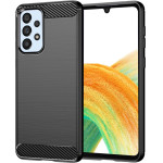 Techsuit - Carbon Silicone - Samsung Galaxy A33 5G - Black