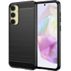 Techsuit - Carbon Silicone - Samsung Galaxy A35 5G - Black