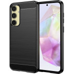 Techsuit - Carbon Silicone - Samsung Galaxy A35 5G - Black