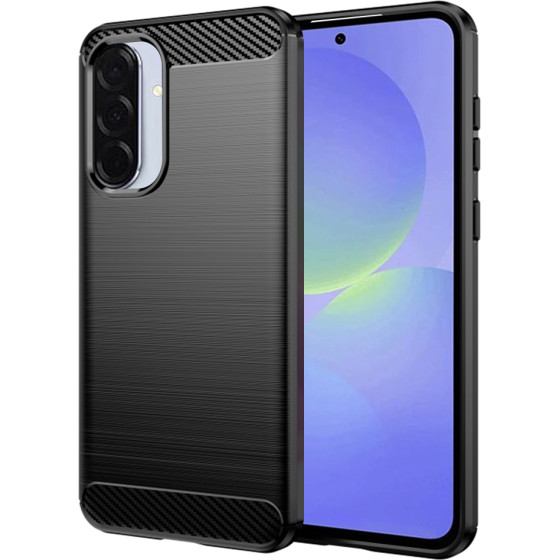 Techsuit - Carbon Silicone - Samsung Galaxy A36 5G / A56 5G - Black