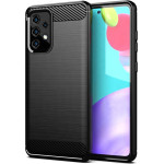 Techsuit - Carbon Silicone - Samsung Galaxy A52 4G / A52 5G / A52s 5G - Black