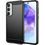 Techsuit - Carbon Silicone - Samsung Galaxy A55 5G - Black