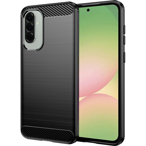 Techsuit - Carbon Silicone - Samsung Galaxy A56 5G - Black