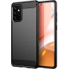 Techsuit - Carbon Silicone - Samsung Galaxy A72 4G / A72 5G - Black