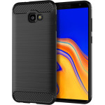 Techsuit - Carbon Silicone - Samsung Galaxy J4 Plus - Black
