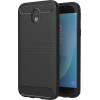 Techsuit - Carbon Silicone - Samsung Galaxy J5 2017 J530 / Galaxy J5 Pro 2017 - Black