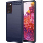 Techsuit - Carbon Silicone - Samsung Galaxy S20 FE / S20 FE 5G - Blue
