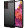 Techsuit - Carbon Silicone - Samsung Galaxy S20 FE 4G / S20 FE 5G - Black