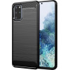 Techsuit - Carbon Silicone - Samsung Galaxy S20 Plus 4G / S20 Plus 5G - Black