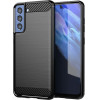 Techsuit - Carbon Silicone - Samsung Galaxy S21 FE - Black
