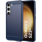 Techsuit - Carbon Silicone - Samsung Galaxy S23 Plus - Blue