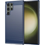 Techsuit - Carbon Silicone - Samsung Galaxy S23 Ultra - Blue