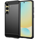 Techsuit - Carbon Silicone - Samsung Galaxy S24 FE - Black