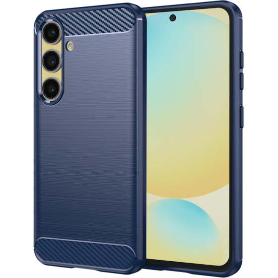 Techsuit - Carbon Silicone - Samsung Galaxy S24 FE - Blue