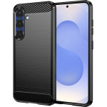 Techsuit - Carbon Silicone - Samsung Galaxy S25 - Black