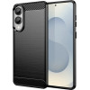 Techsuit - Carbon Silicone - Samsung Galaxy S25 Edge - Black